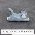 Sunbathing Cat Chopstick Holder Set