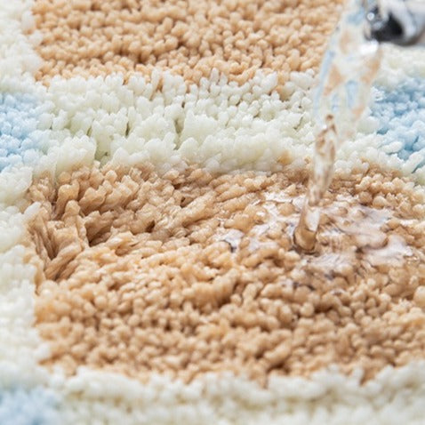Pale Gingham Rug
