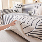 Patchwork Stripe Party Sofa Cover