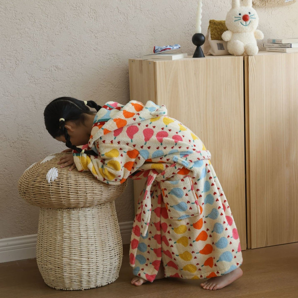 Summer Pear Kid Bathrobe
