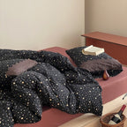 Midnight Bloom Cloud Bedding Set