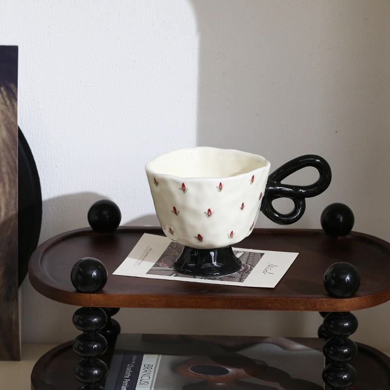 Butterfly Handle Mug