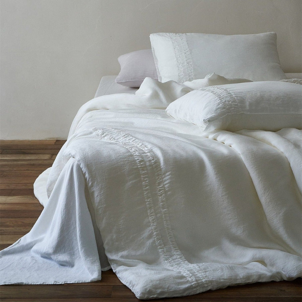 Cottage Ruched Bedding Set
