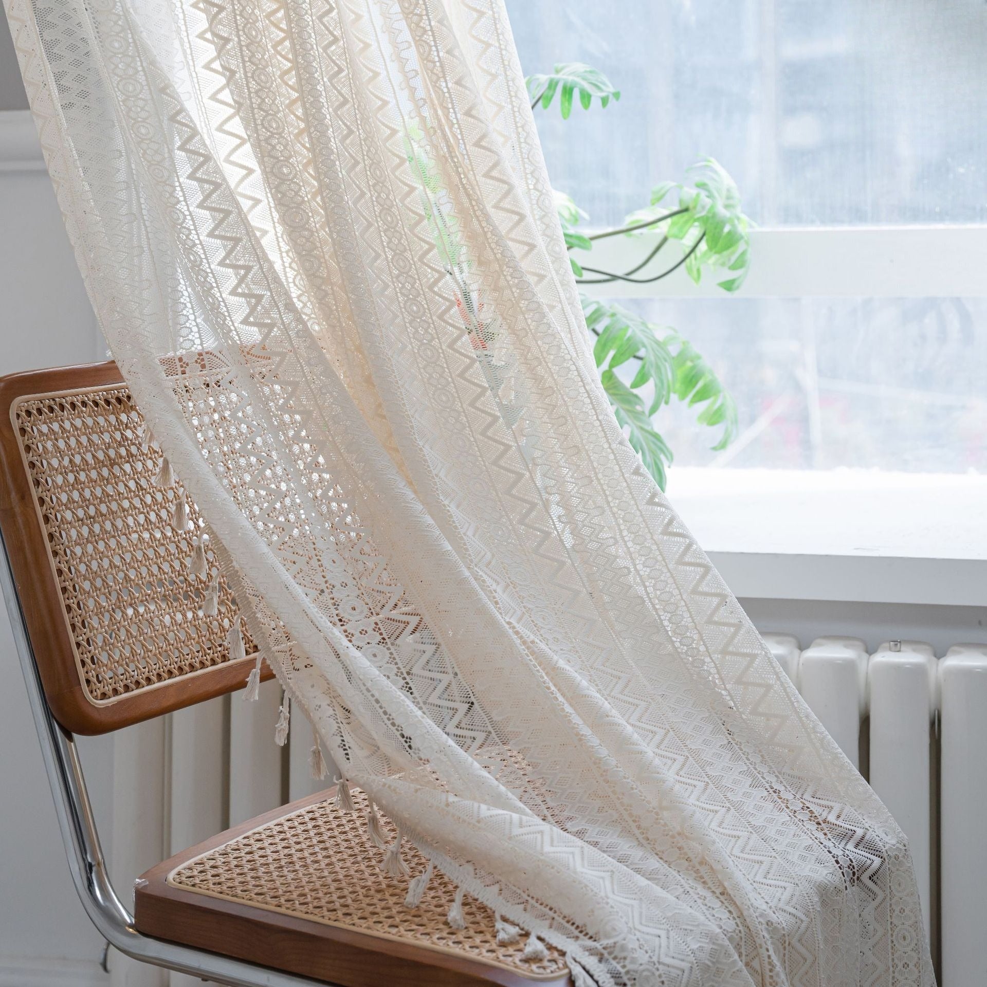 Warm Breeze Tassel Curtain