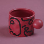 Abstract Graffiti Tea Cup