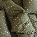 Flower & Matcha Bedding Set