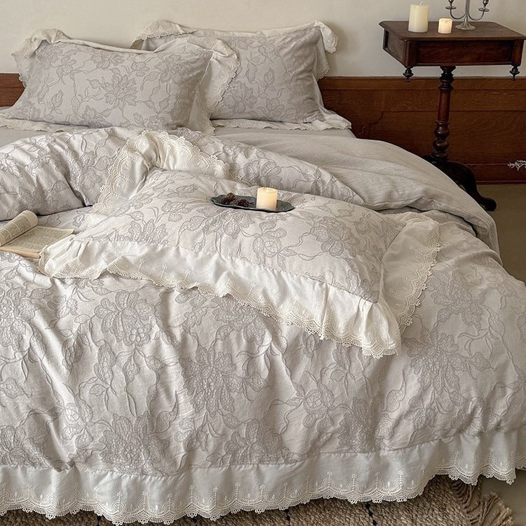 Countryside Textile Floral Bedding Set