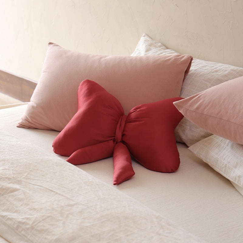 Bow - Tied Butterfly Cushion