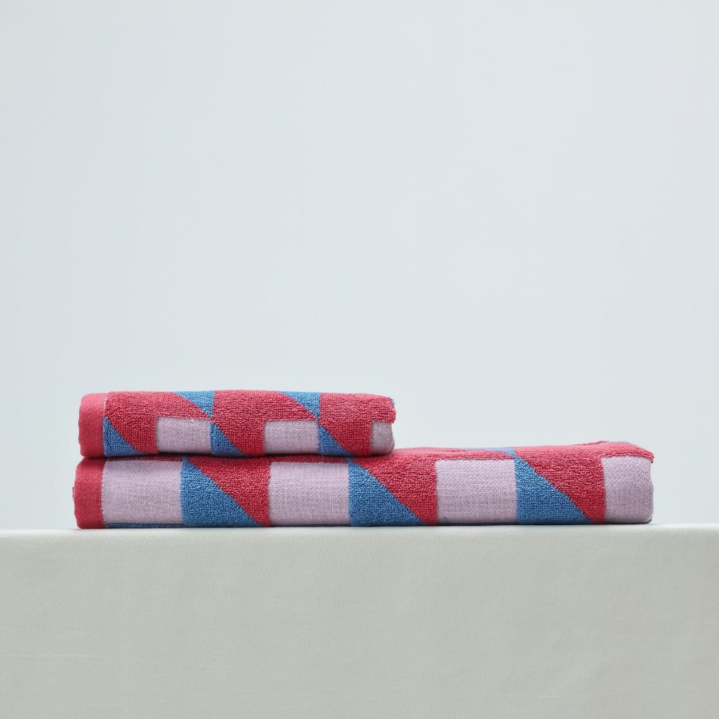 Colourful Geometry Towel