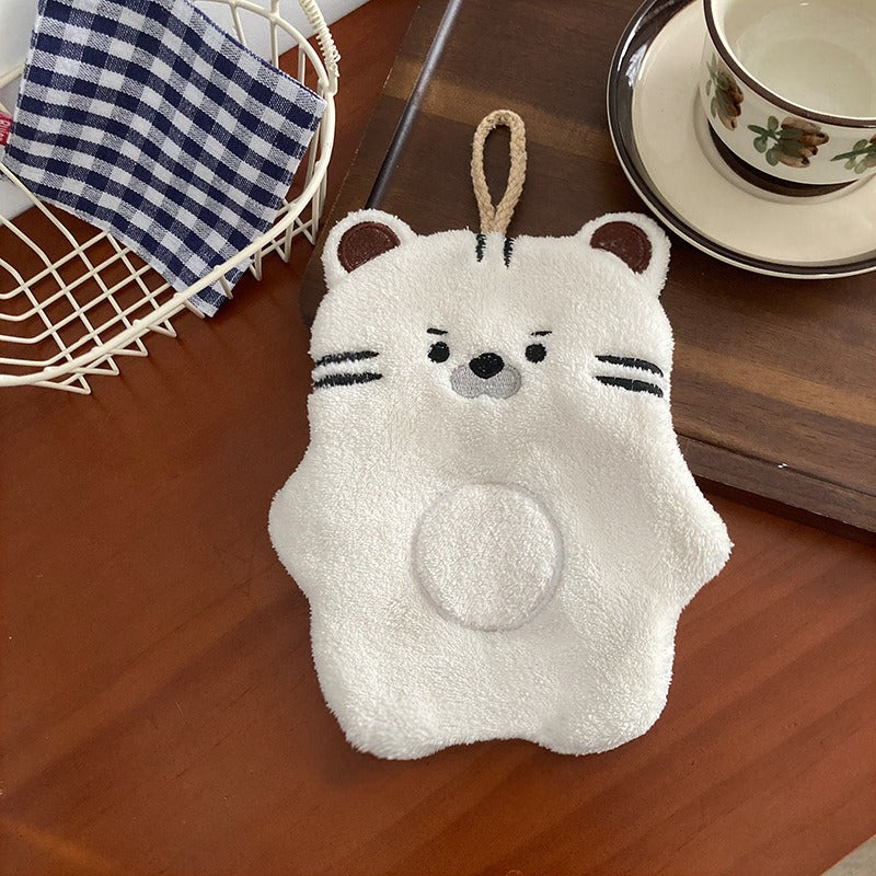 Racoon Family Hanging Hand Towel Set