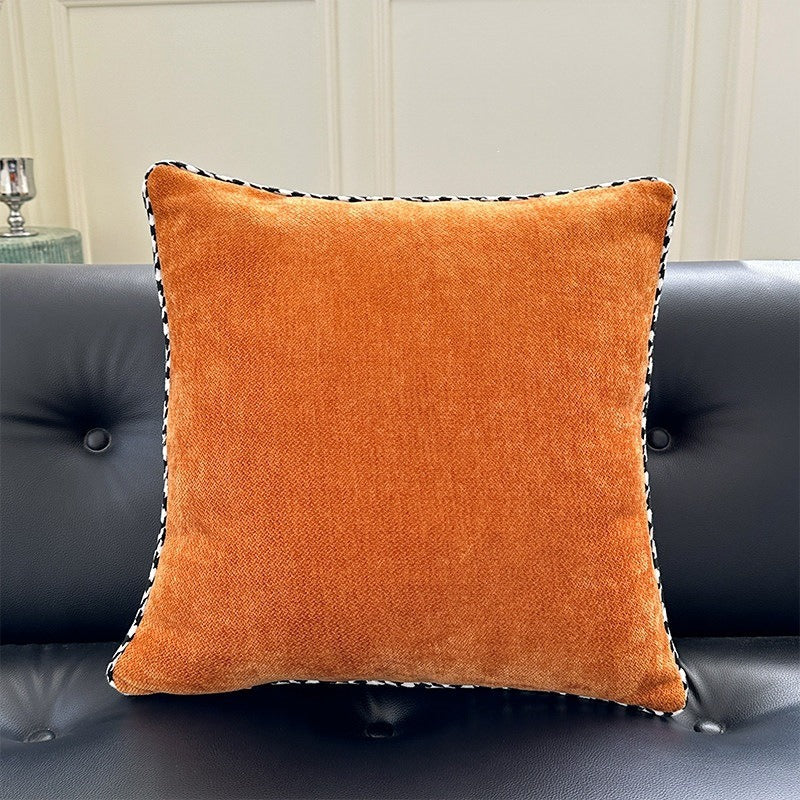 Whipstitch Chenille Cushion