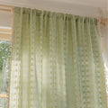Light Filter Lattice Tassel Curtain
