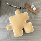 Soft Colour Puzzle Piece Cushion