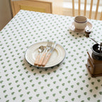 Heart Polka Dots Table Cloth