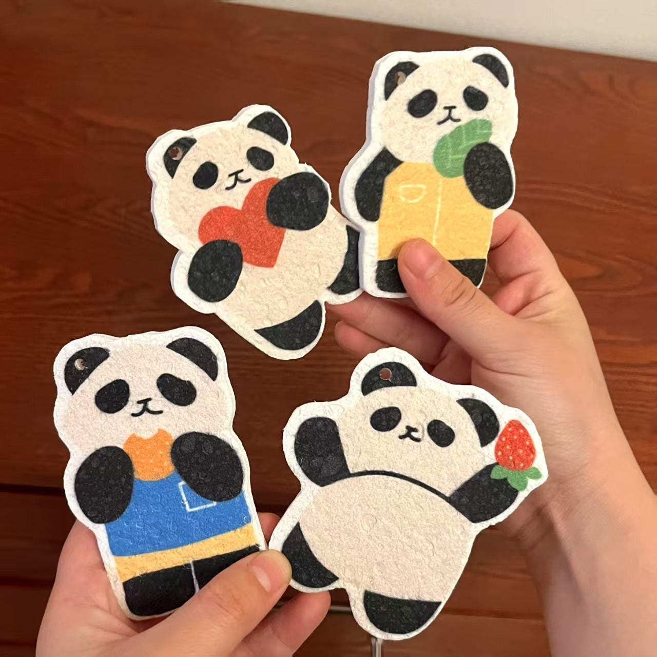 Panda Buddy Sponge Set