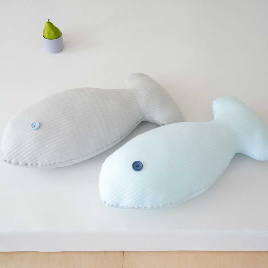 Breeze Whale Cushion