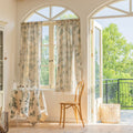Green Pine Dual-Layer Curtain