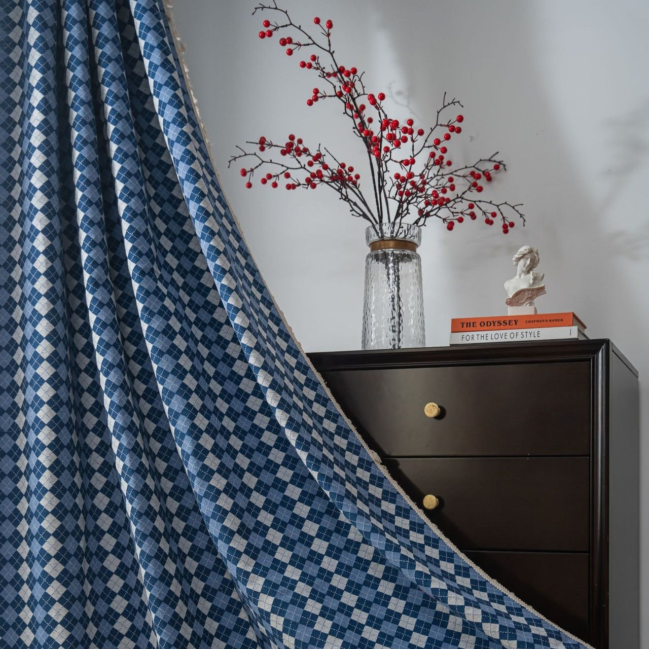 Disco Diamond Tassel Curtain