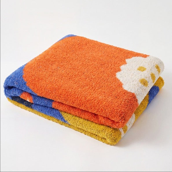 Midnight Bloom Dream Throw