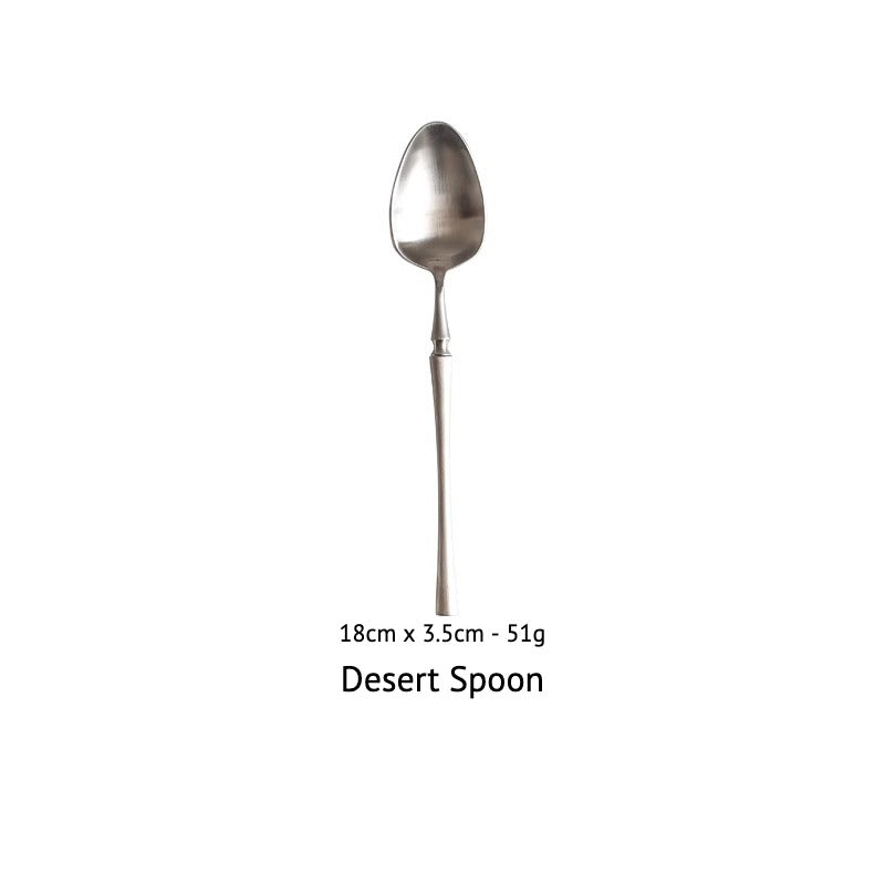 Mini Colosseum Brushed Cutlery