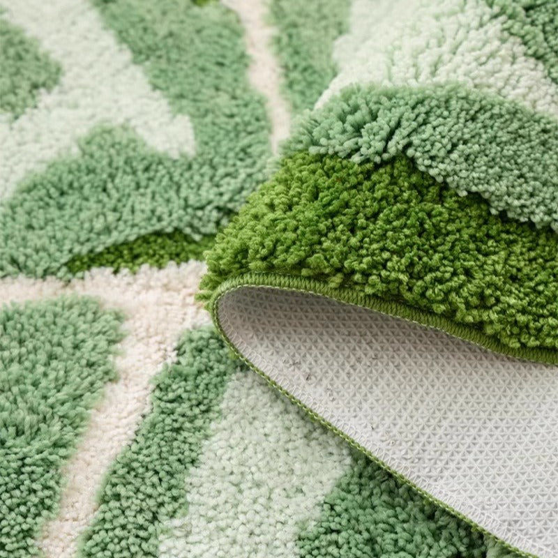 Monstera Leaf Step Rug
