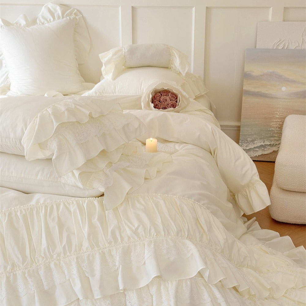 Chateau Ruffle Bedding Set - FINAL SALE