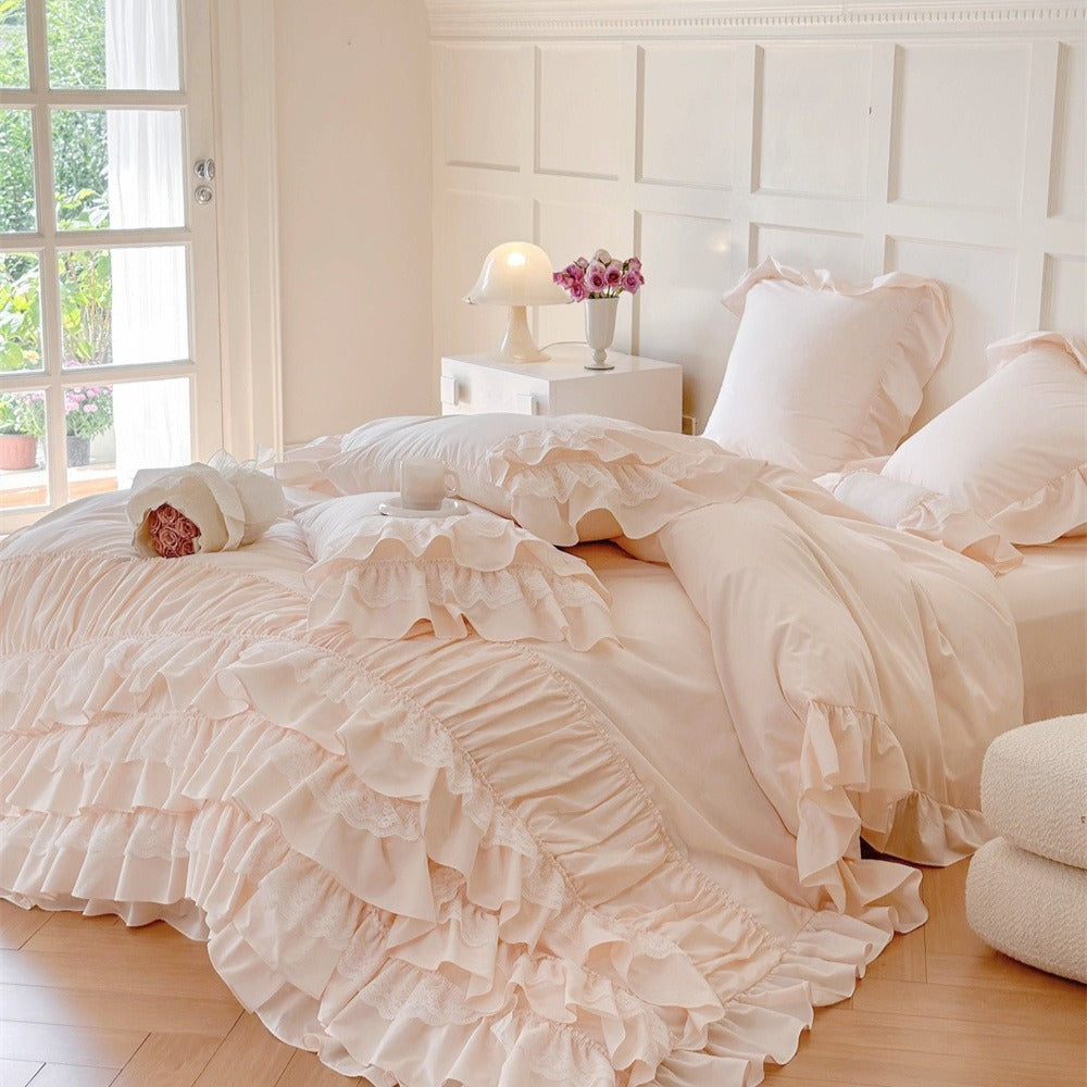 Chateau Ruffle Bedding Set - FINAL SALE