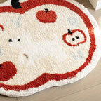 Apple Pup Bath Mat