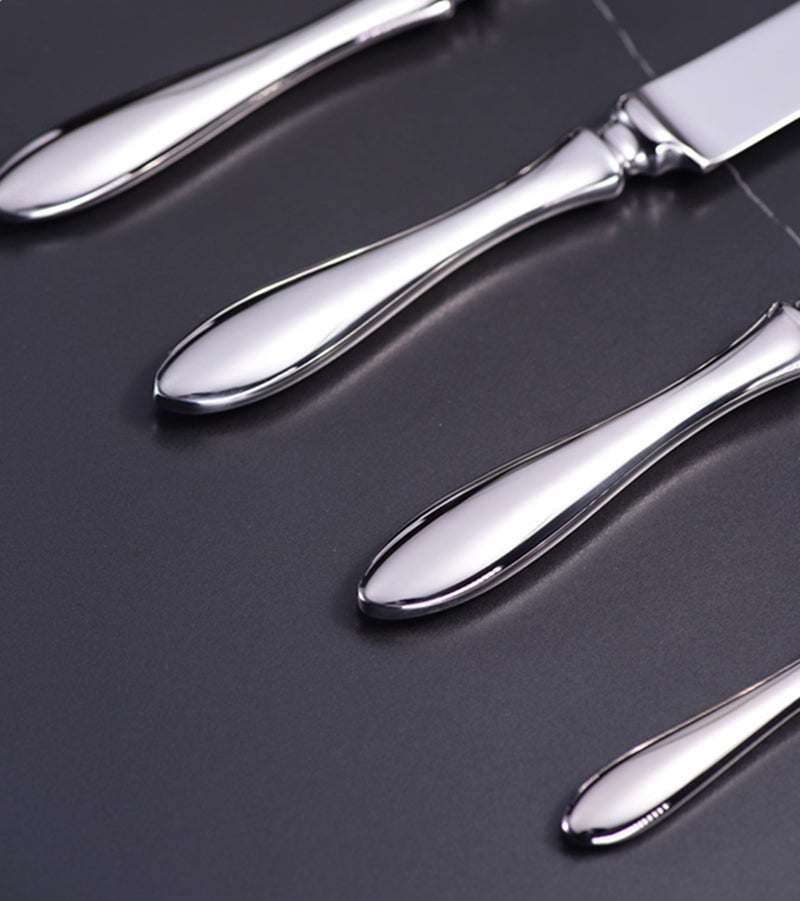 Leona Silver Luxury Stainless Steel Cutlery Set