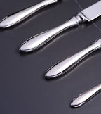 Leona Silver Luxury Stainless Steel Cutlery Set