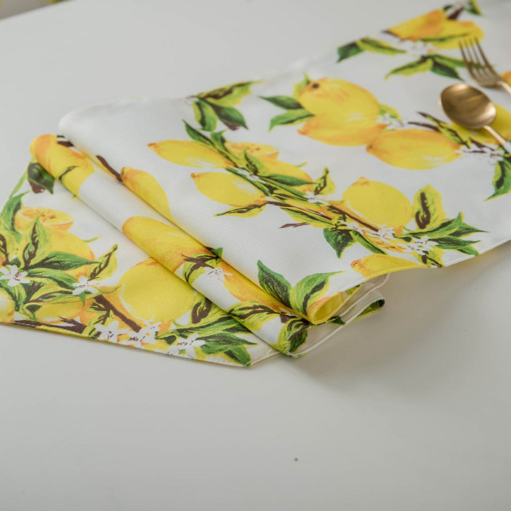 Sicilian Lemon Table Runner