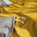Shemir Gold Silver Reversible Egyptian Cotton Bedding Set