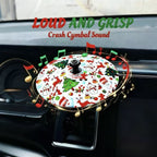 New Year Hot Sale  - Car Dashboard Drum Cymbal – Fun Accessory for Music & Rock Fans