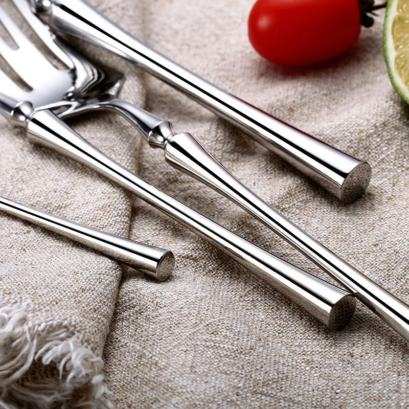 Venice Silver Luxury Stainless Steel Cutlery Set