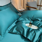 Neo Green Silky Egyptian Cotton Bedding Set