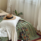 Foliage Summer Quilted Blanket