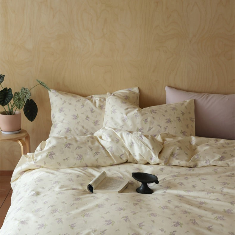 Blooming Yellow Bedding Set