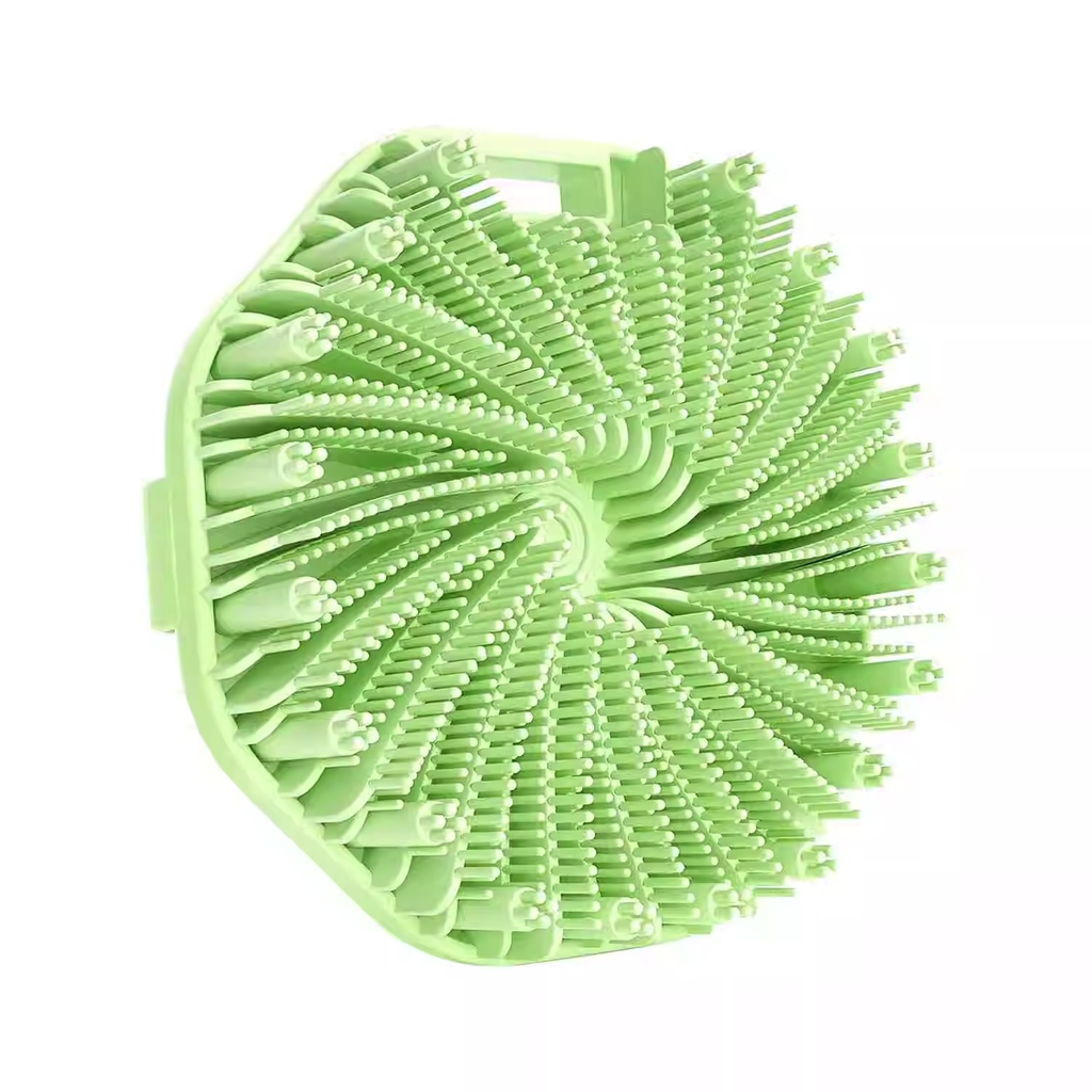Silicone bath brush