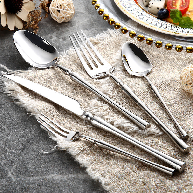 Serena Silver Luxury Stainless Steel Cutlery Set