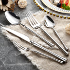 Serena Silver Luxury Stainless Steel Cutlery Set