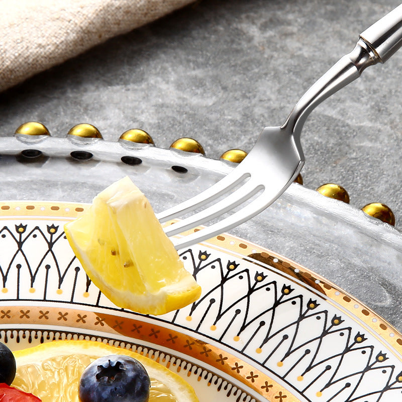 Serena Silver Luxury Stainless Steel Cutlery Set