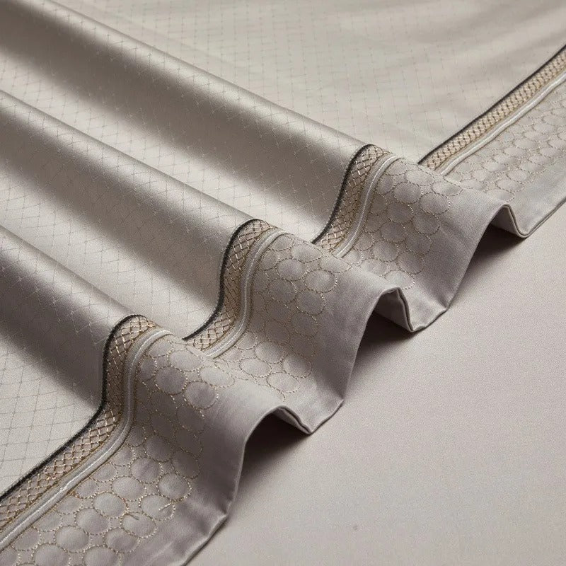 Linnea Luxury Jacquard Egyptian Cotton Bedding Set