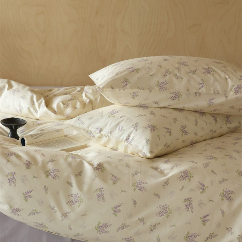 Blooming Yellow Bedding Set