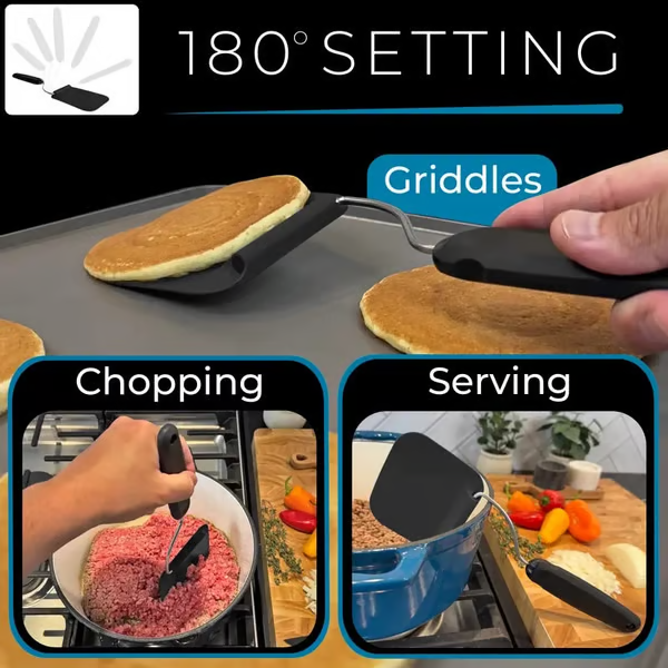 Adjustable Angle PPSU Spatula -A must have kitchen gadget!🍳