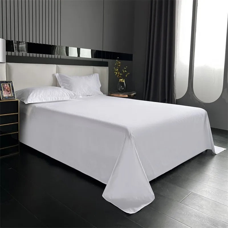 Ulla White Jacquard Egyptian Cotton Bedding Set