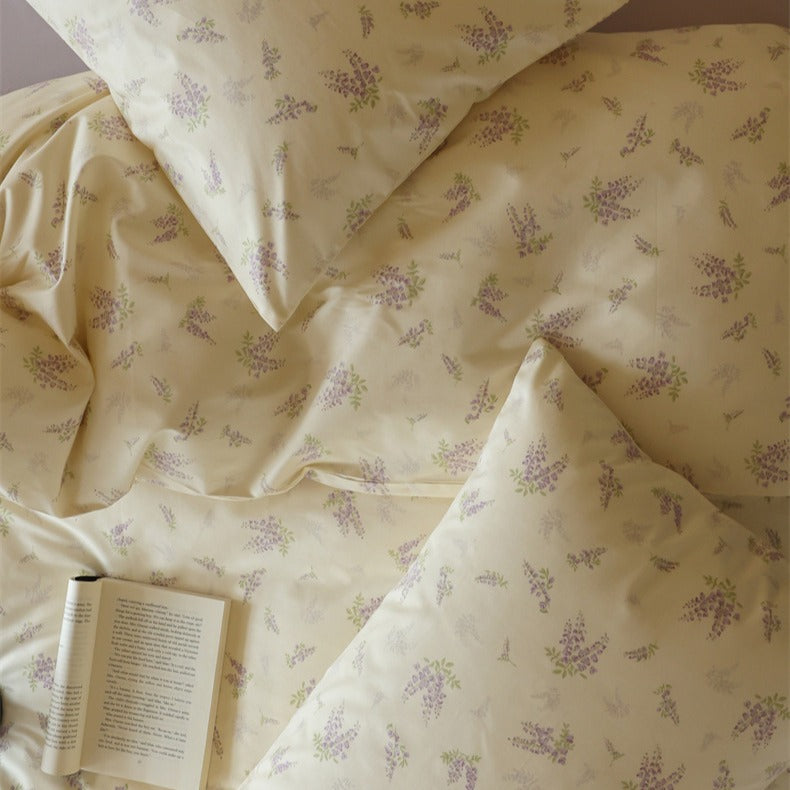 Blooming Yellow Bedding Set
