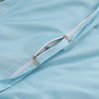 Gianna Sky Blue Botanical Ultra Soft Egyptian Cotton Bedding Set