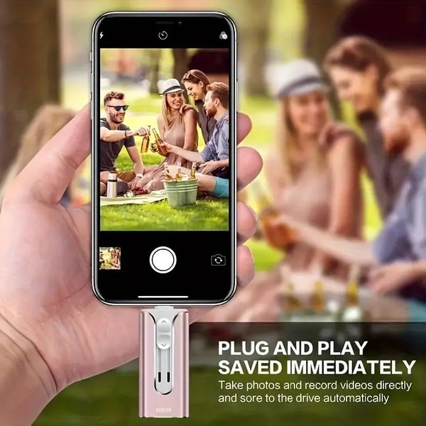 32~256GB Micro USB + 8 Pin + USB 3.0 4 in 1 Mobile Phone Computer U-Disk