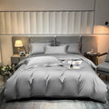 Neo Light Grey Silky Egyptian Cotton Bedding Set