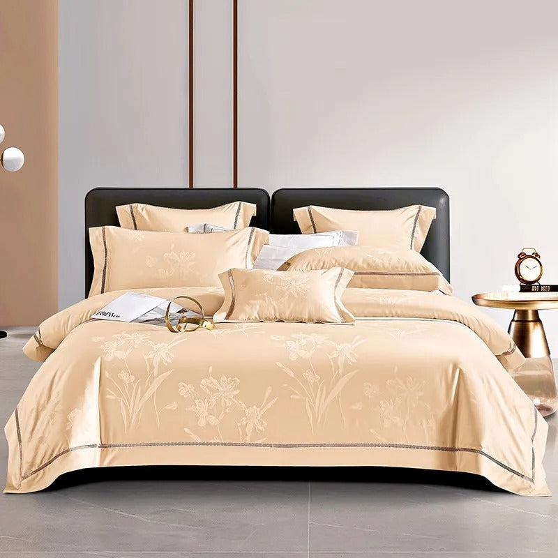 Aureate Luxury Jacquard Egyptian Cotton Bedding Set